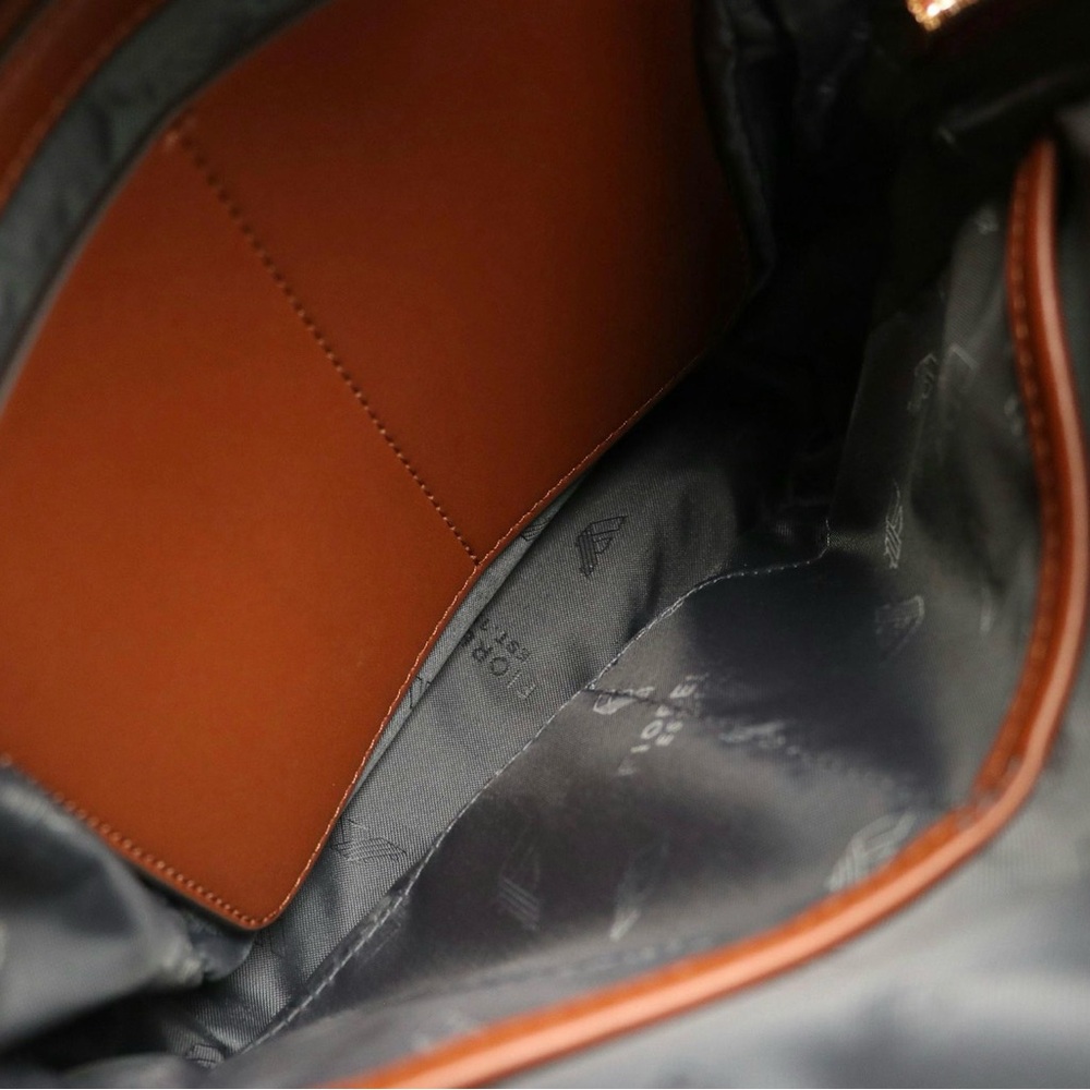Fiorelli Brown Leather Backpack - image 5